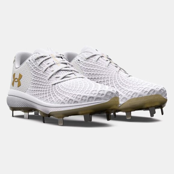 NWT Under Armour Women's Glyde 2.0 MT Metal Fastpitch Softball Cleats - Picture 4 of 5